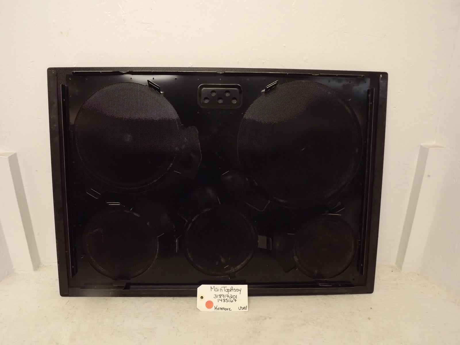 Kenmore Range 318917201 1485167 Main Top Assy Used Kenmore Range 318917201 1485167 Main Top Assy Used